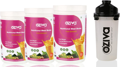

Oziva Nutritional Meal Shake for Women (Mango, 102 Servings)(3000 g)