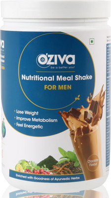 

OZiva Nutritional Meal Shake, Men - High Protein Meal Replacement(1000 g)