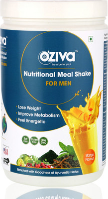 

Oziva Nutritional Meal Shake (Meal Replacement Shake), Men (Mango, 34 Servings)(1000 g)