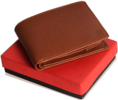 

Wildland Men Tan Artificial Leather Wallet(10 Card Slots)