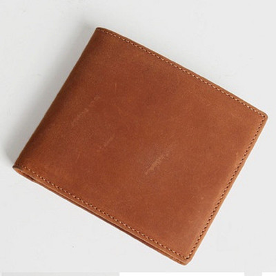 

Axzen Men Brown Genuine Leather Wallet(10 Card Slots)