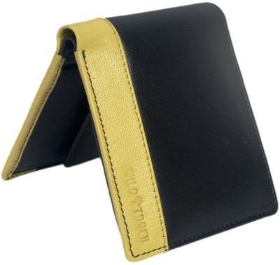 

WildTouch Men Black Genuine Leather Wallet(7 Card Slots)