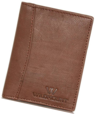

Wildmount Boys Tan Genuine Leather Card Holder(6 Card Slots)