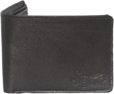 

SkyLand Men Brown Genuine Leather Wallet(5 Card Slots)