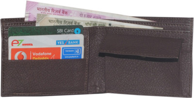 

Hornwood Men Brown Artificial Leather Wallet(3 Card Slots)