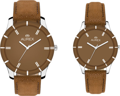 Aurex AWESOME BROWN COLOR COMBO Analog Watch  - For Men & Women