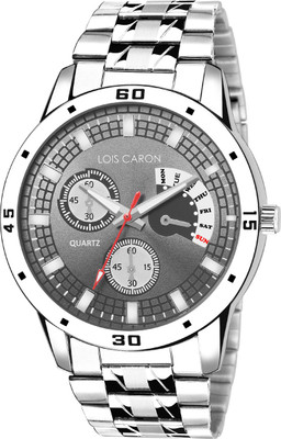 

Lois Caron LCS-4047 CHRONOGRAPH PATTERN ANALOG WATCH MULTICOLOR DIAL Watch - For Boys
