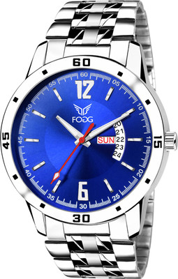 

Fogg 2052-BL Blue Day and Date Watch - For Men