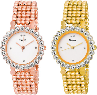 

Tierra NTCC012 Analog Tierra Combo Series Watch - For Women
