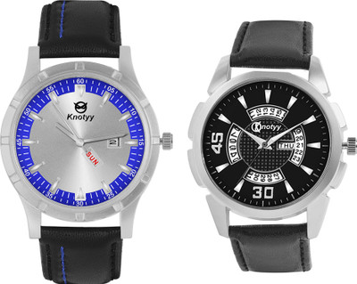 

Knotyy KNTYM27-M09 Day and Date Watch - For Men