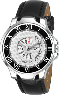 

AUREX AX-GR104-WHBK Watch - For Men