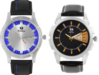 

Knotyy KNTYM27-M06 Day and Date Watch - For Men