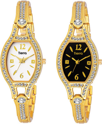 

Tierra NTCC010 Analog Tierra Combo Series Watch - For Women