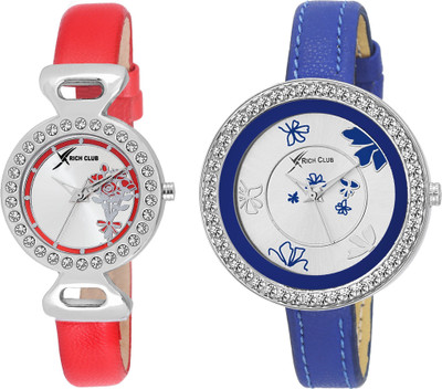 

Rich Club RC-ADORABLE PAIR OF RED AND BLU Watch - For Women