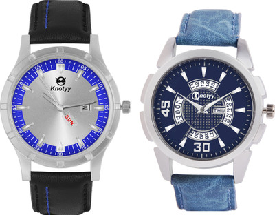 Knotyy KNTYM27-M08 Day and Date Watch - For Men