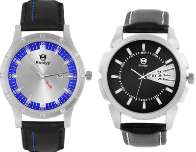 

Knotyy KNTYM27-M14 Day and Date Watch - For Men