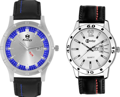 

Knotyy KNTYM27-M13 Day and Date Watch - For Men