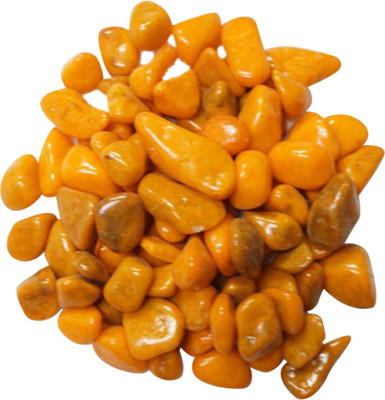 

GJTL Colour Stones River Rock Unplanted Substrate(Orange)