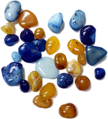 

GJTL Colour Stones River Rock Unplanted Substrate(Multicolor)