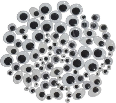 

YNS Crafts Stock Googly Moving Eyes (100 Pieces