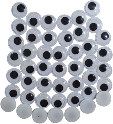 

YNS Crafts Stock Googly Moving Eyes Black & White: 200pcs 5mm.