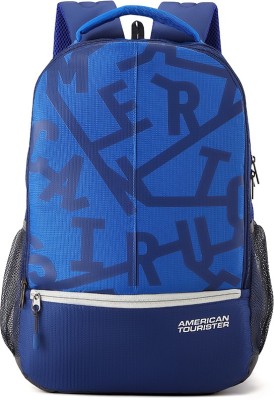 American Tourister Fizz Sch Bag 32.5 L Backpack  (White, Blue)