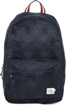 

Tommy Hilfiger STARS 24.8 L Backpack(Blue, Black), Navy