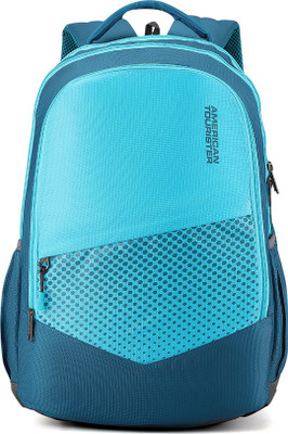 54 OFF on American Tourister Mist Sch Bag 29.5 L Backpack Blue