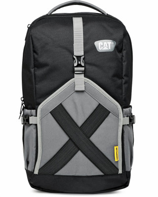

CAT The Lab Polyester 15 L Backpack(Black, Grey)