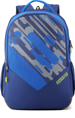 

American Tourister Mist Sch Bag 29 L Backpack(Blue, Grey)