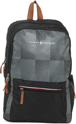 

Tommy Hilfiger ICON SERIES 17.7 L Backpack(Black, Grey)