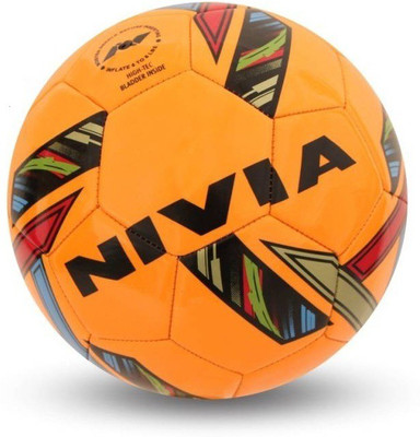 Nivia 'Revolvo' orange Football - Size: 5(Pack of 1, Multicolor) available at flipkart for Rs.580