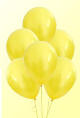 

YNS Crafts Stock Solid 120-50 Balloon(Yellow, Pack of 50)