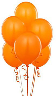 

YNS Crafts Stock Solid Crafts stock _092-25 Balloon(Orange, Pack of 25)