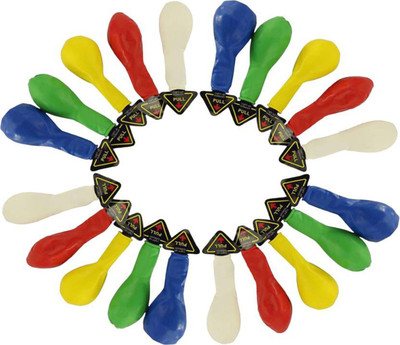 

YNS Crafts Stock Solid YNS_LEDBallons _209-50 Balloon(Multicolor, Pack of 50)
