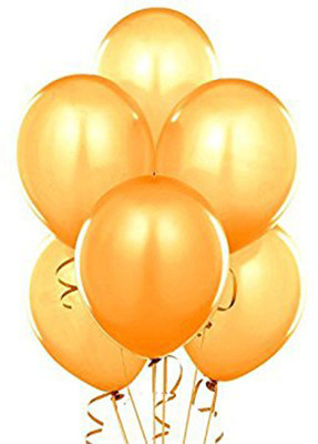 

YNS Crafts Stock Solid Crafts stock _094-25 Balloon(Yellow, Pack of 25)