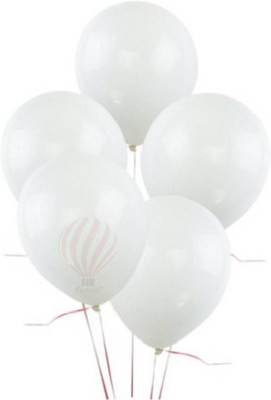 

YNS Crafts Stock Solid Crafts stock _091-50 Balloon(White, Pack of 50)