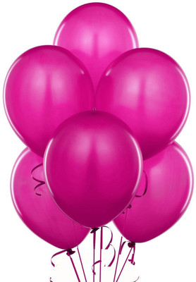

YNS Crafts Stock Solid Crafts stock _101-25 Balloon(Pink, Pack of 25)