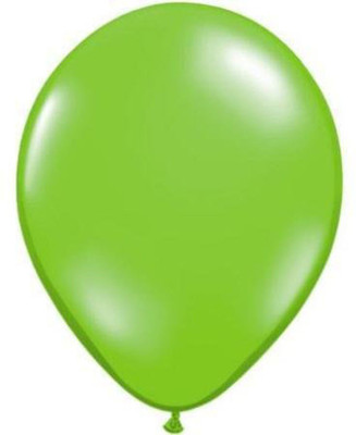 YNS Crafts Stock Solid 140-25 Balloon(Green, Pack of 25)