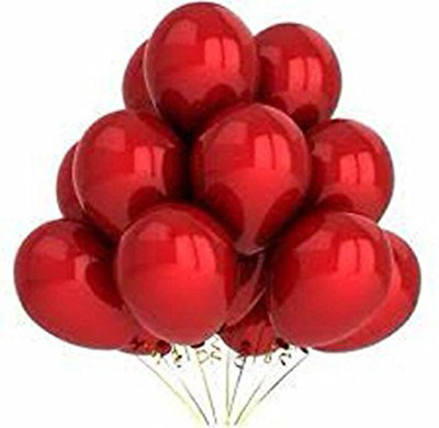 

YNS Crafts Stock Solid Crafts stock _068-50 Balloon(Maroon, Pack of 50)