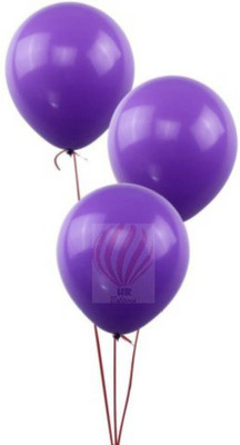 

YNS Crafts Stock Solid Crafts stock _168-75 Balloon(Purple, Pack of 75)
