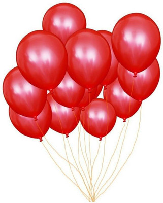 

YNS Crafts Stock Solid Crafts stock _151-25 Balloon(Red, Pack of 25)