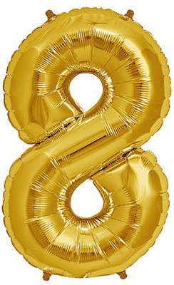

YNS Crafts Stock Solid Crafts stock _205 Balloon(Gold, Pack of 1)