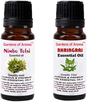 Gardens Of Aroma Nimbu Tulsi And Bhringraj(20 ml)