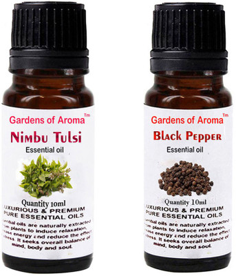 Gardens Of Aroma Nimbu Tulsi And Black pepper(20 ml)