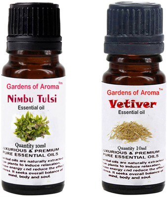 

Gardens Of Aroma Nimbu Tulsi And Vetiver(20 ml)
