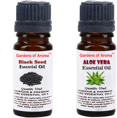 

Gardens Of Aroma Black Seed And Aloe vera(20 ml)