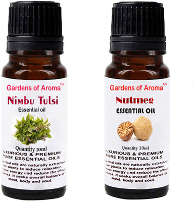 

Gardens Of Aroma Nimbu Tulsi And Nutmeg(20 ml)