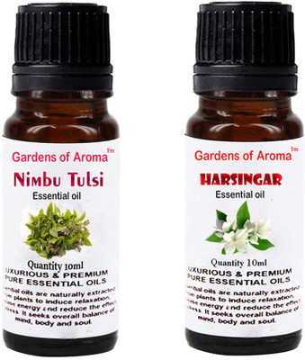 

Gardens Of Aroma Nimbu Tulsi And Harshingar(20 ml)
