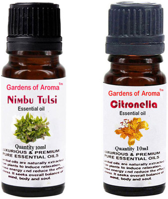 

Gardens Of Aroma Nimbu Tulsi And Citronella(20 ml)